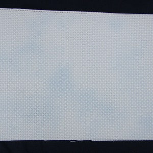 18 count Aida-stof: zomers hemelsblauw wolkeneffect, borduursels met kruissteek