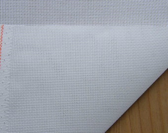 Antique White 20 count Zweigart Aida, cut piece, various sizes. Use for Cross Stitch. 20 threads per inch, 8 threads per cm. 20ct white Aida