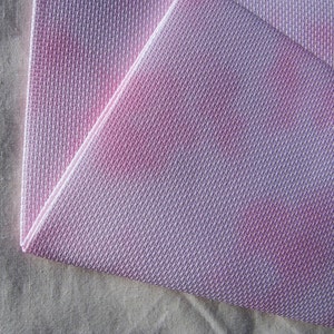 18 count Cloud Pink Clouds Aida: Cross Stitch Fabric 40 x 45 cm.
