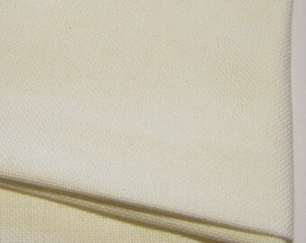 28 Count Antique White Evenweave Embroidery Fabric for Cross Stitch