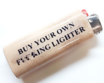Buy Your Own Lighter Case Holder Sleeve Cover Fits Bic Lighters