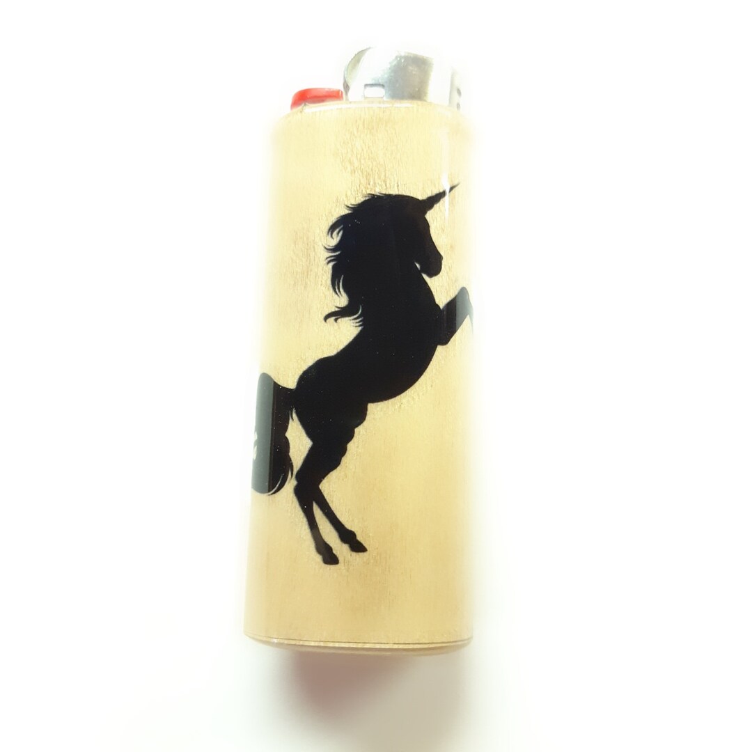 Unicorn Lighter Case Holder Sleeve Cover Fits Bic Lighters Etsy