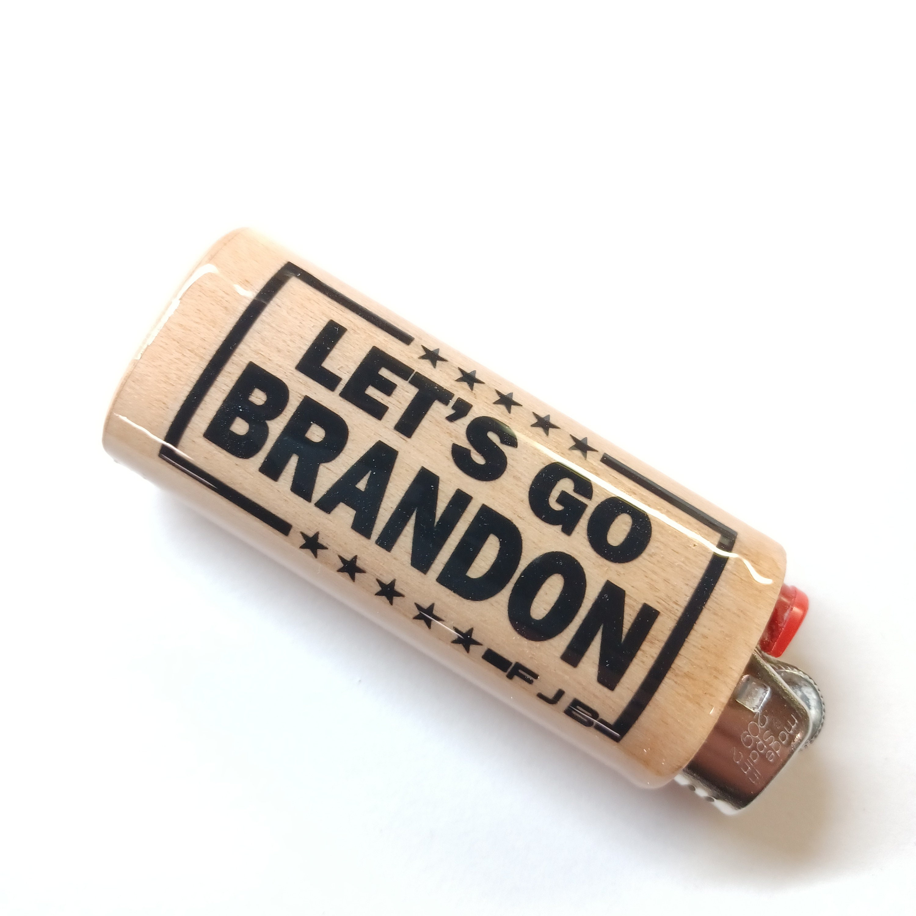 Custom Personalized Name Saying Lighter Case Holder Sleeve Cover  Inscription Inscribed Fits Bic Lighters