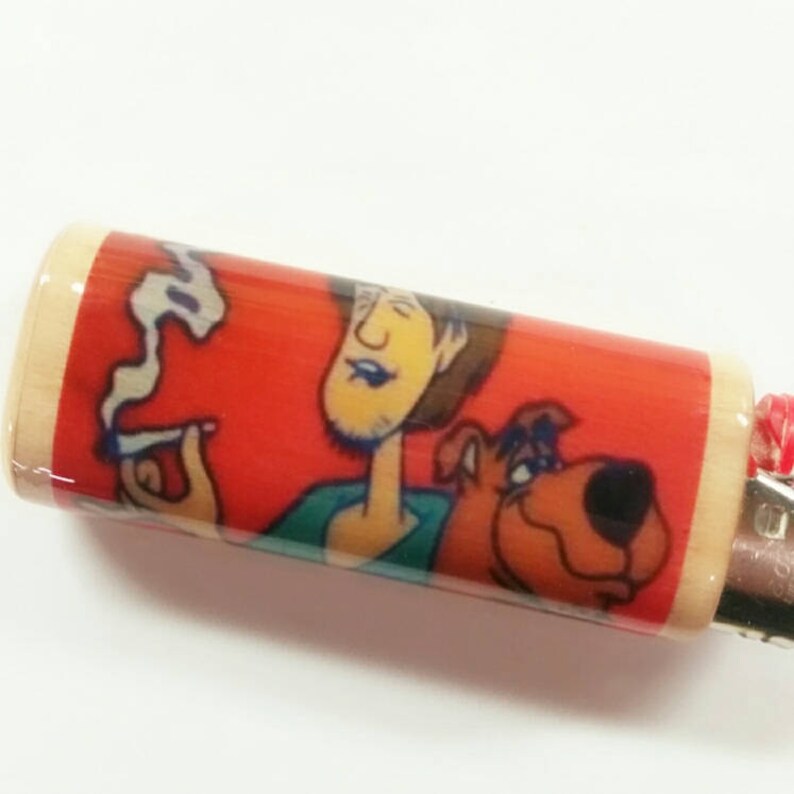 Shaggy Scooby Doo Joint Lighter Case Holder Sleeve Cover Fits Etsy