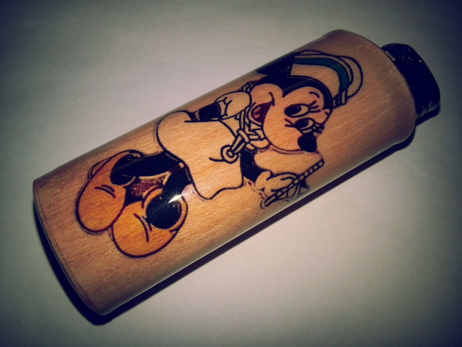 Minnie Mouse Lighter Case Holder Sleeve Cover Fits Bic Etsy