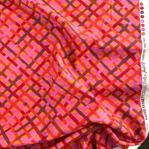 Mad Plaid  PWBM037  Red   Kaffe Fassett Collective for Free Spirit