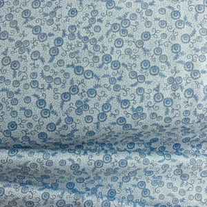Winter Basics 7195-75 Blue The Buggy Barn  Henry Glass Fabrics