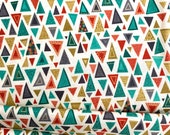 Rhapsody 2176-T Triangles Turquoise Andover Fabrics