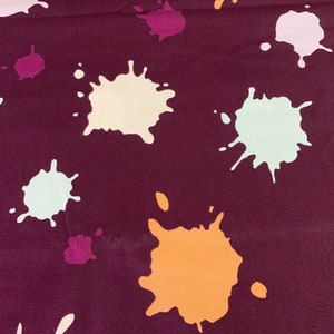 Double Dutch P4378-38 Burgundy  Latifah Saafir Studios for  Hoffman Fabrics