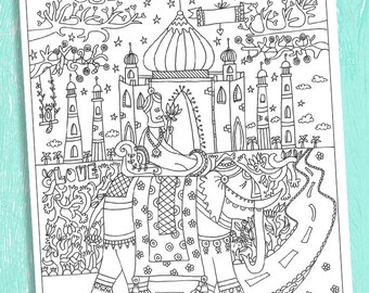 Do More of What Makes You Happy Coloring Page for Adults