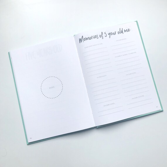 baby journal birth to 5 years