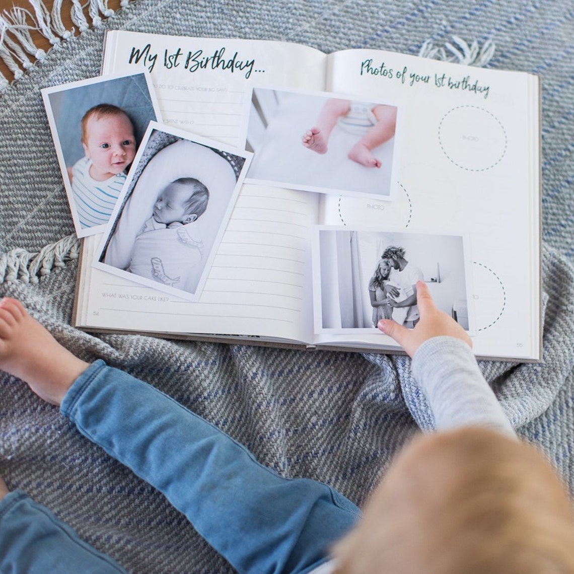 Gift for Twin Newborns Twins Keepsake Baby Memory Book Etsy