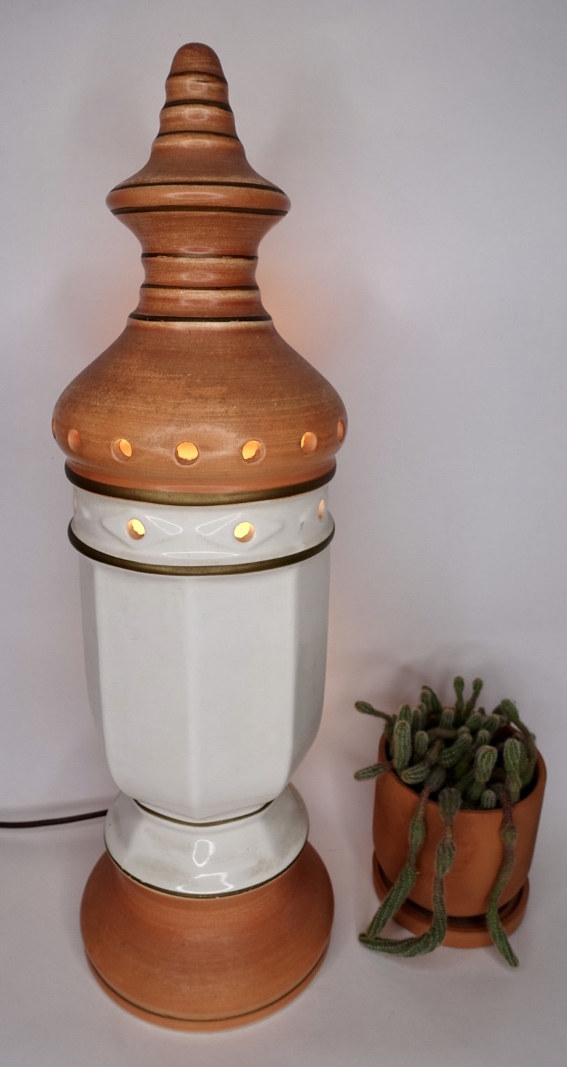 Art Deco Meets Mid Century Modern Kron TV Lamp Early American Etsy