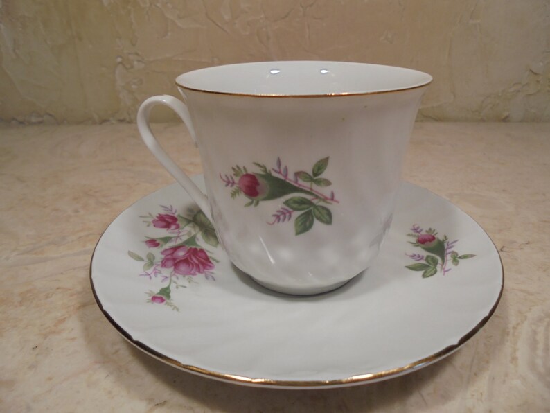Vintage H. 9 Made in China Peacock Stamped Tea Cup and Saucer Etsy