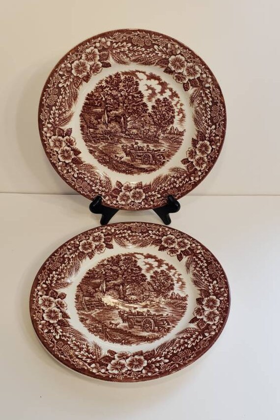 Broadhurst Staffordshire Est 1847 Made In England Ironstone Etsy