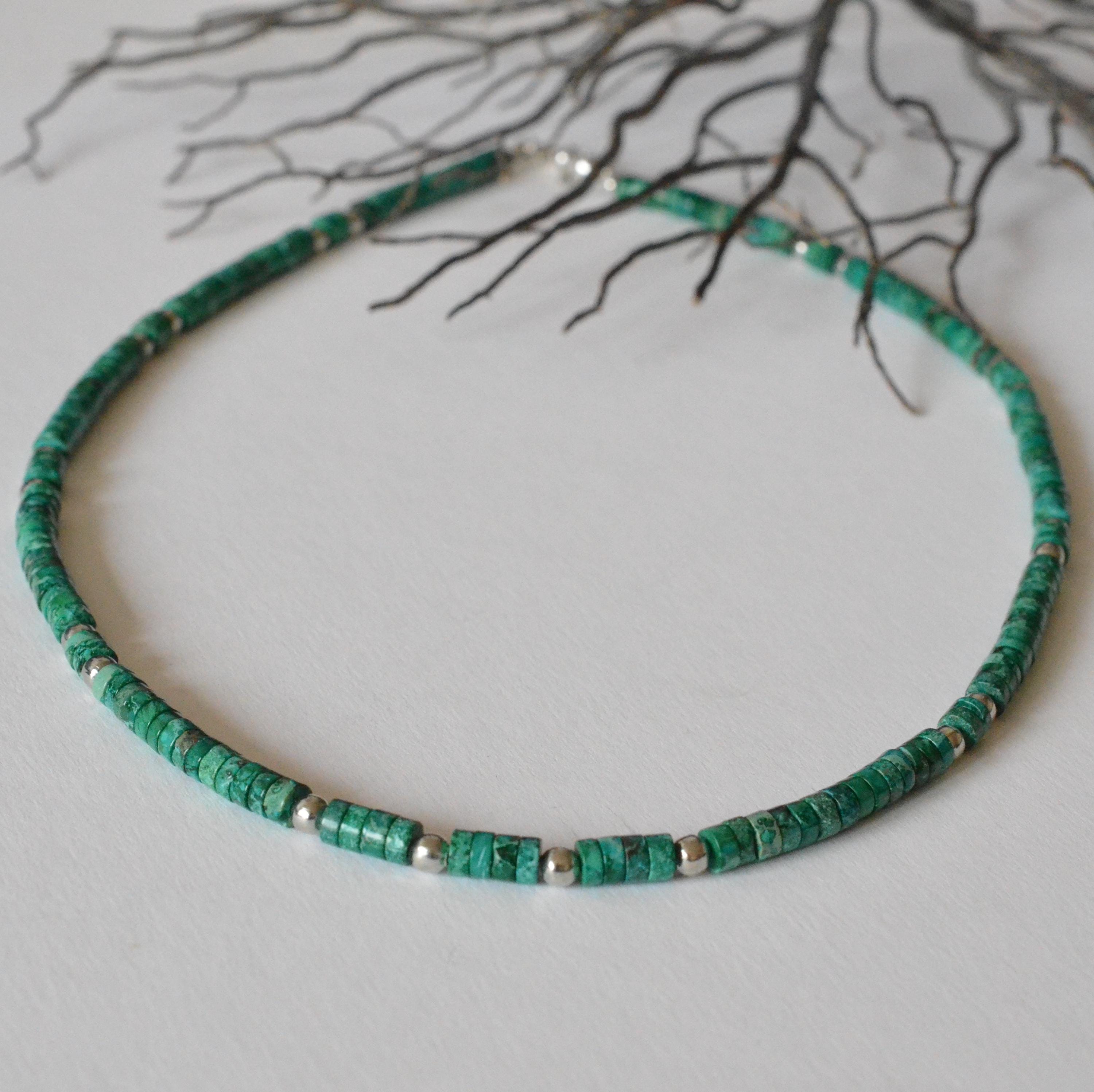 Collier Ras De Cou Surfeur Avec Amulette Plaqué Or 24K - Bijou Cadeau Femme Clovers
