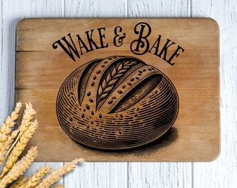 Wake and Bake SVG / Sourdough SVG / Mama’s Kitchen SVG / Homesteading SVG / Homemade SVG / file di incisione laser / glowforge / XTool homeware