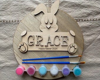 Easter Painting kit svg, Easter Eggs DIY Paint Kit svg, Digital Download, Glowforge Laser Cut file, Commercial Use, SVG, Easter, Glowforge