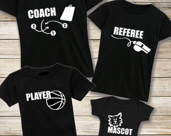 Fun matching basketball family t-shirt design - Instant download digital files.  Also can be used for cards and scrapbooking-SVG, JPG & PNG