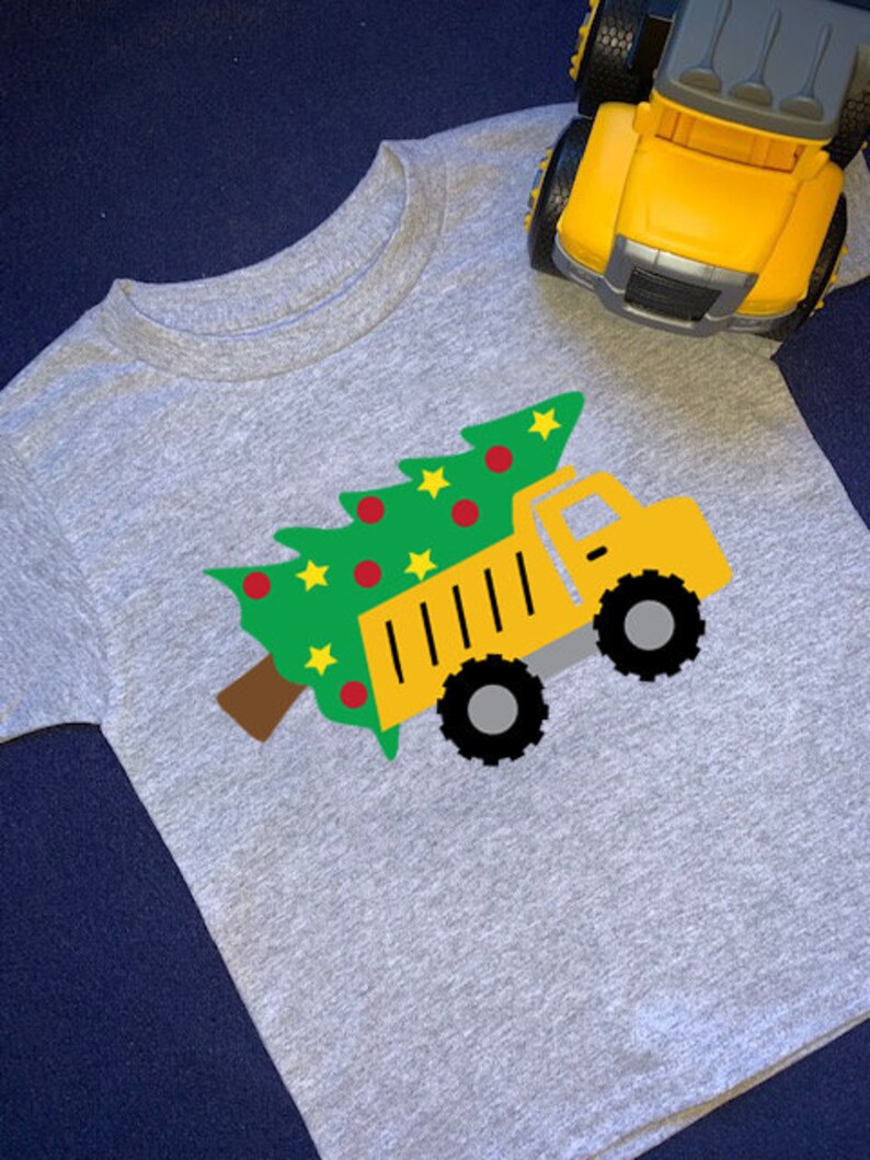 Christmas Tree Dump Truck. Instant download digital filesSVG Etsy