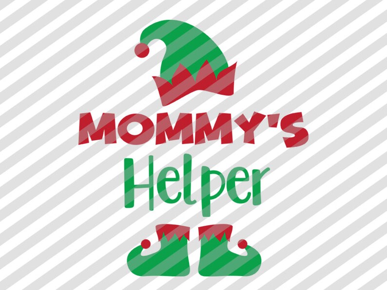 Download Nana's Grandma's or Mommy's Helper. Digital | Etsy