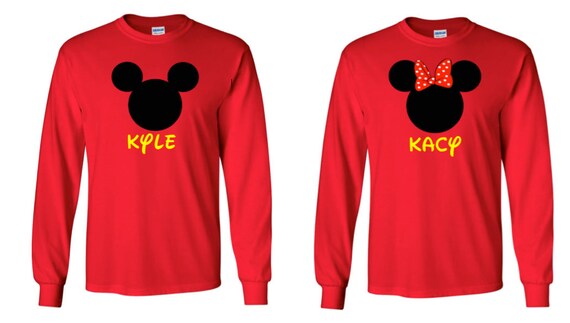 mickey mouse long sleeve