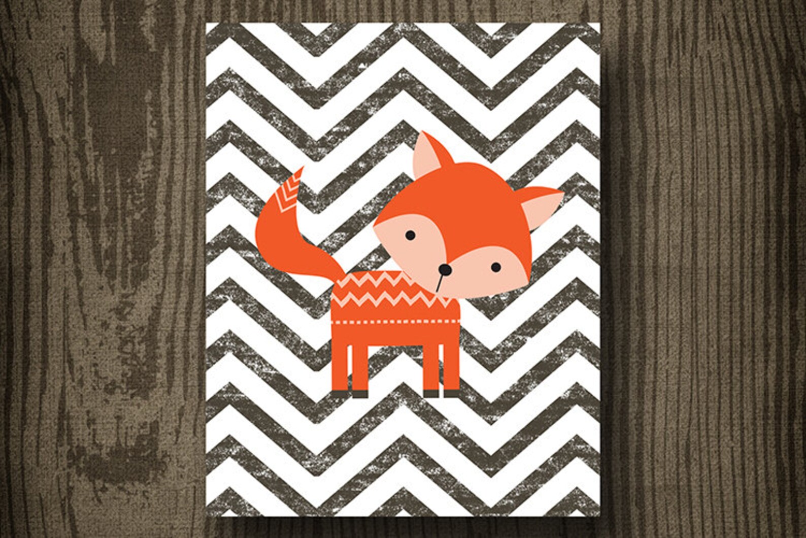 Fox Nursery Printable - Instant Download - Wall Art - Nursery Wall Art ...