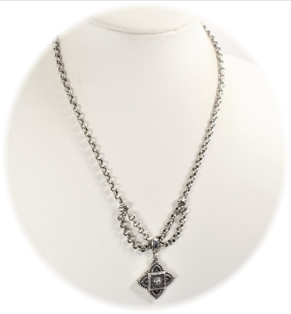 Vintage Jewelry Stunning Brighton Vintage Necklace 4 point Star