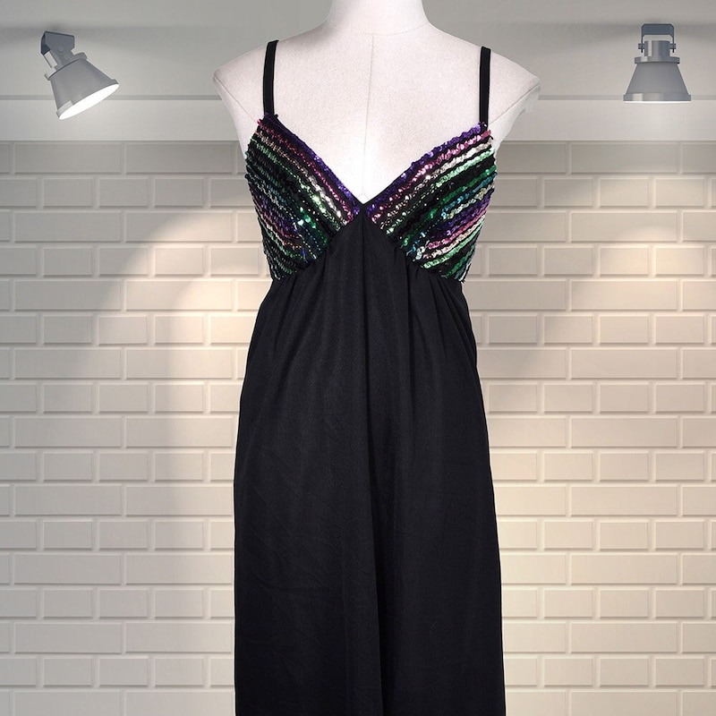 LOOSE BUTTON THROUGH DRESS STUDIO 54