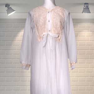 Brushed nylon nightdress store