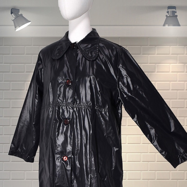 Nylon Raincoat Etsy UK