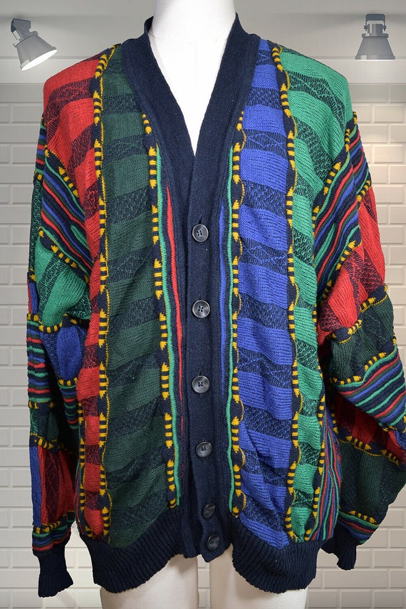Old School CARLO COLUCCI Silk & Wool Oversized Bag