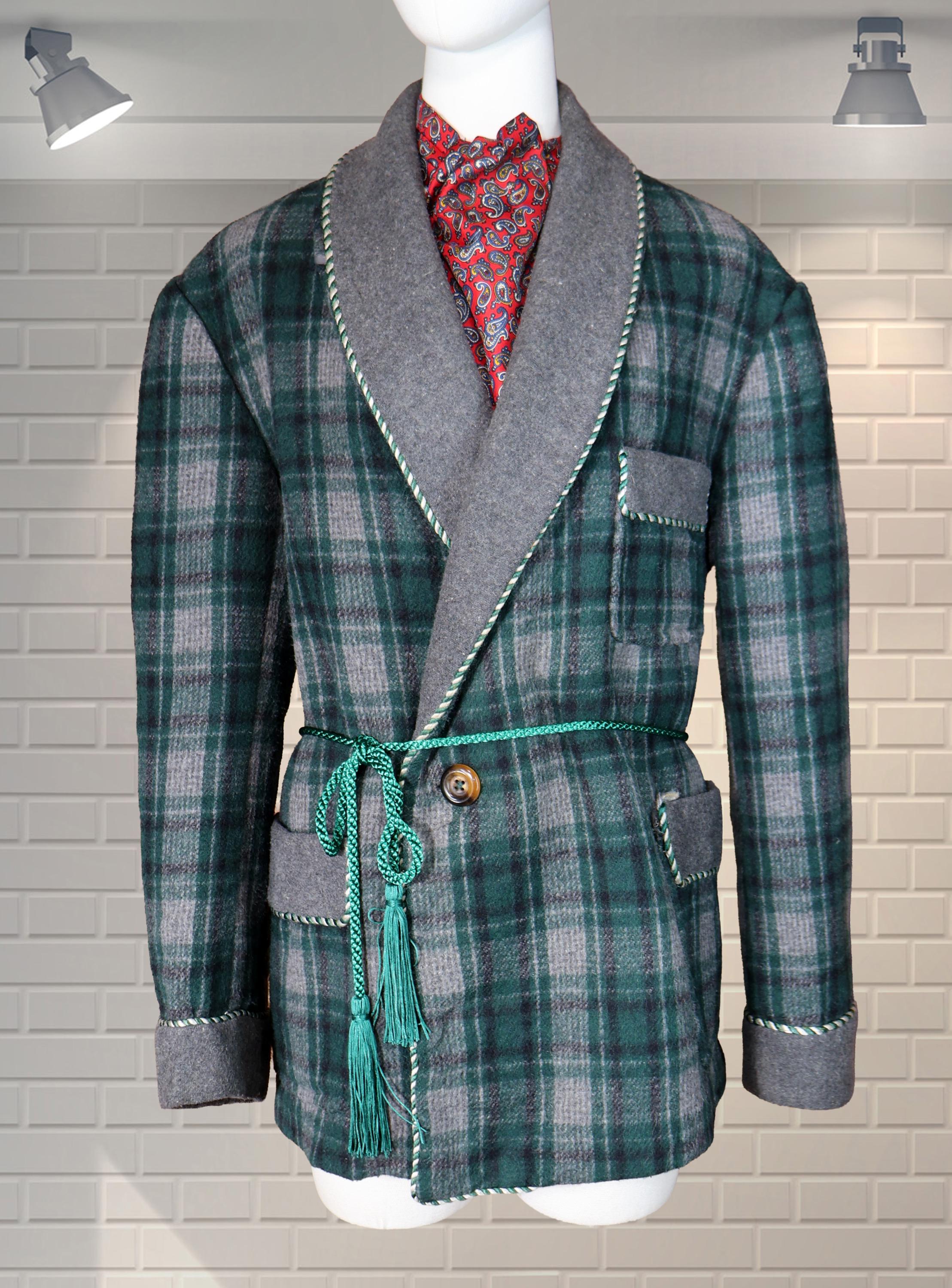 1960s Smoking Jacket - Etsy