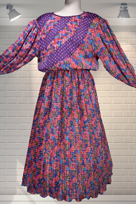 AMAZING Vintage Original 1980s Diane Freis Abstrac