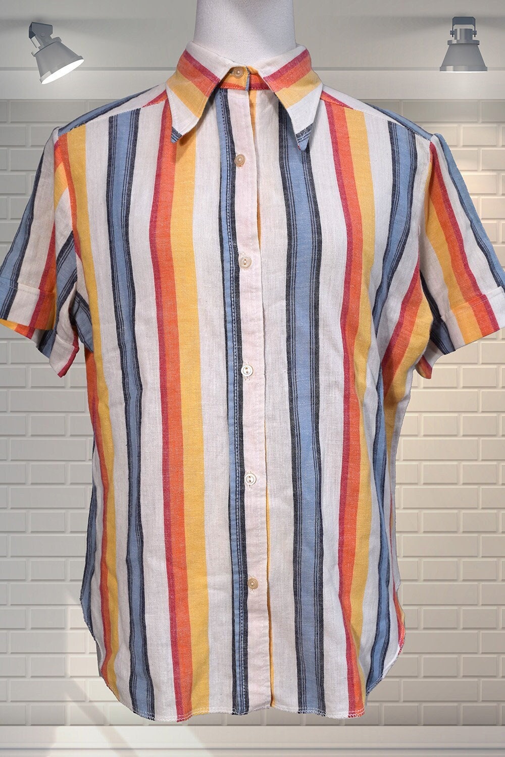 Cheesecloth shirts 70s discount