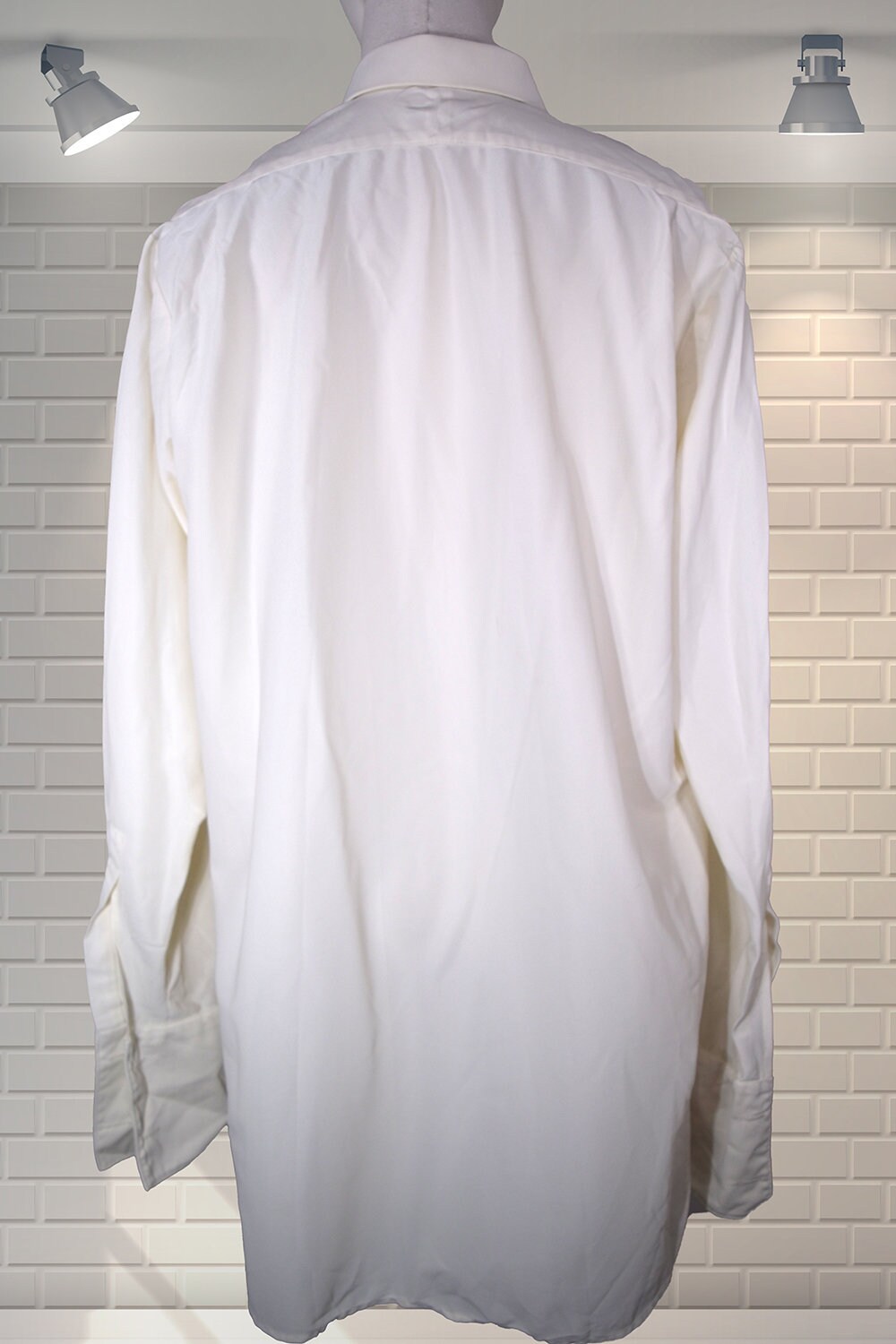 Mens Vintage Semi Sheer Bri Nylon White Evening Dress Shirt - Etsy UK