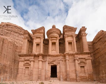 The Monastery II | Petra, Jordan~ petra, red, stone, the siq, treasury, monastery, carved, ancient, jordan, middle east,