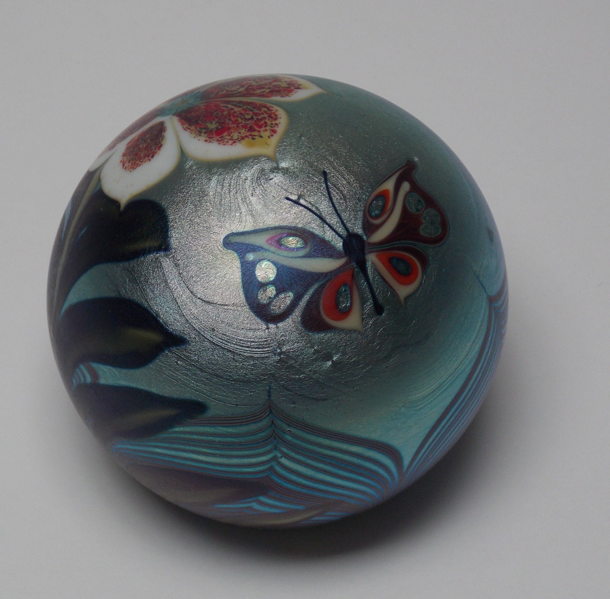 Orient & Flume Art Glass ガラス ペーパーウェイト Orient & Flume Art Glass ガラス ペーパーウェイト 美術品