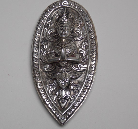 Beautiful Siam Sterling silver Brooch - image 3