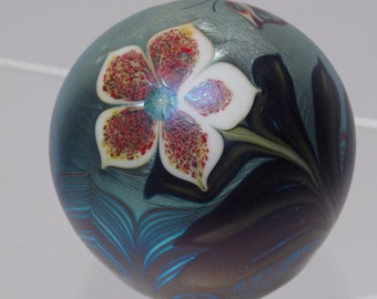 Orient and Flume Art Glass Paperweight - Etsy