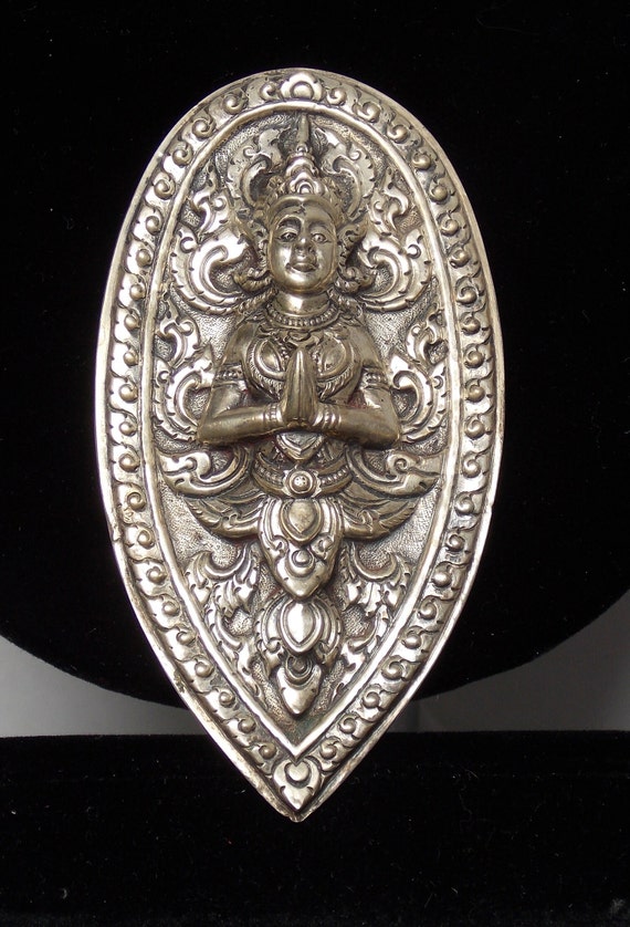 Beautiful Siam Sterling silver Brooch - image 5