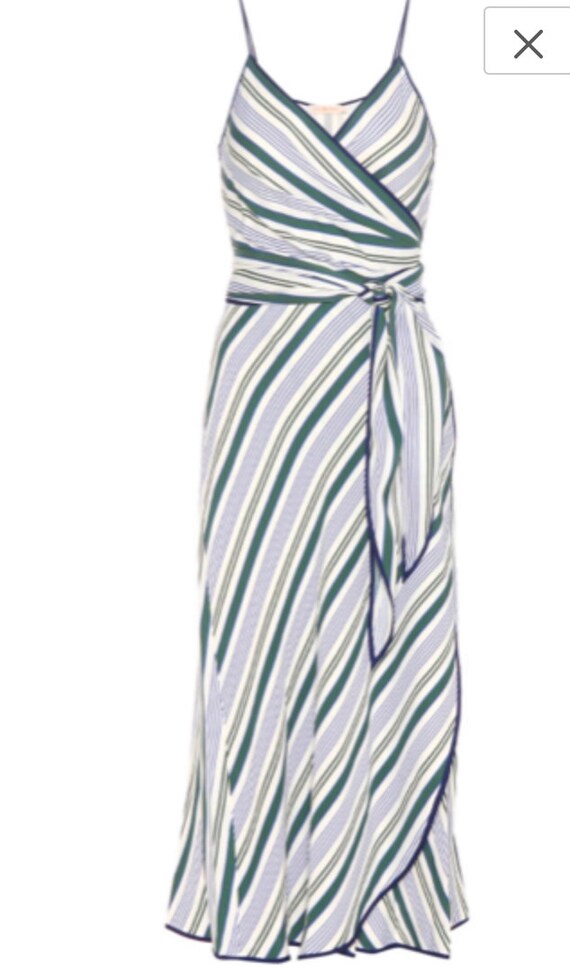SILK TWILL Wrap Around Dress