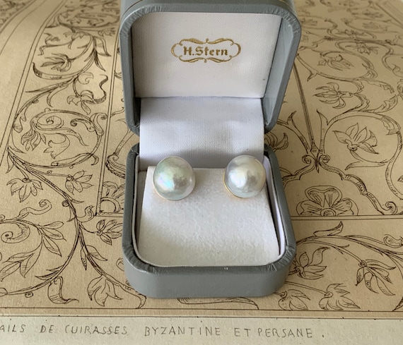 12MM BAROQUE PEARL 18K EARRINGS