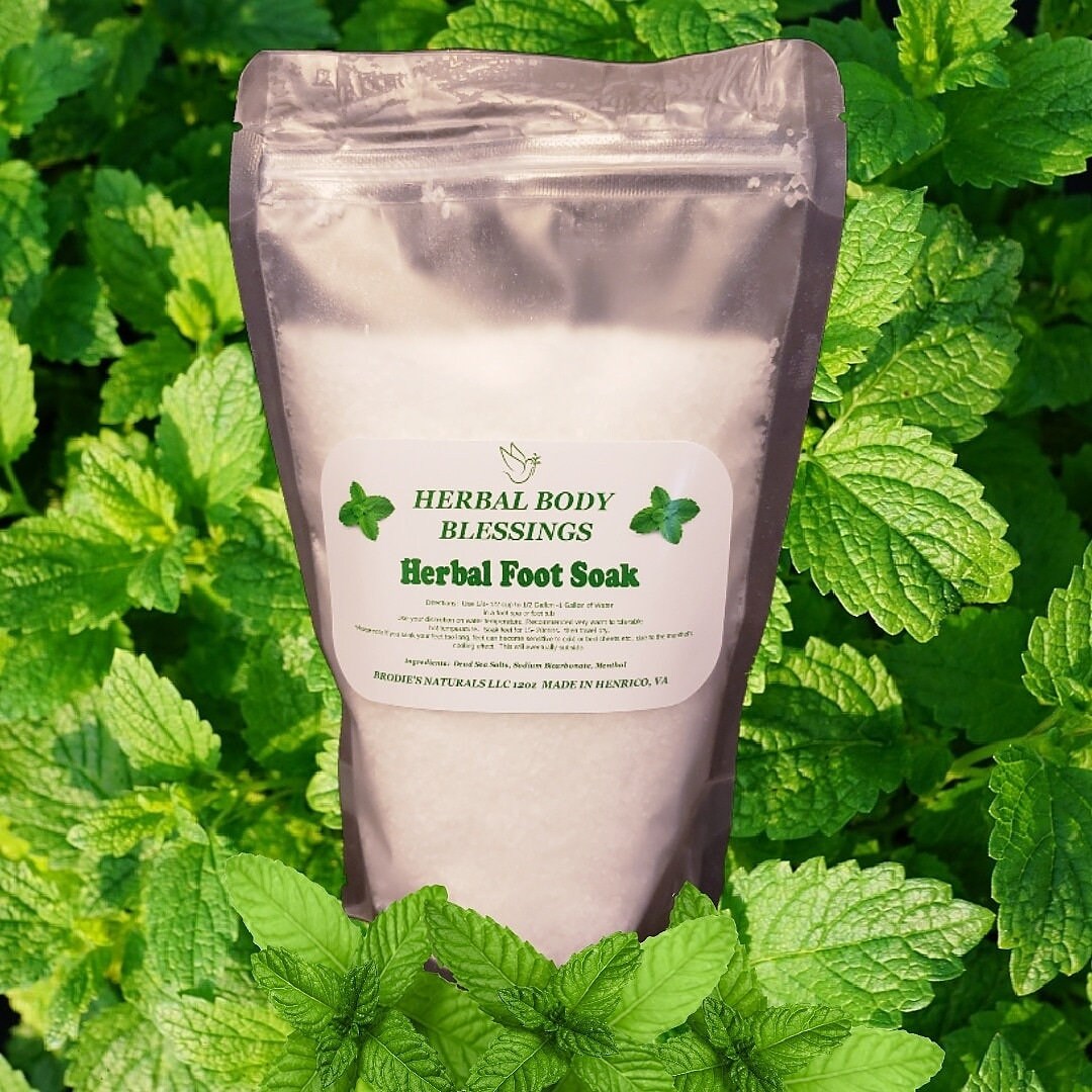 Herbal Foot Soak Etsy