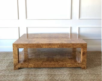 Burl wood table | Etsy