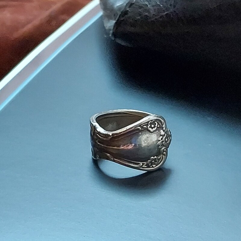 Silver Spoon Ring - Etsy