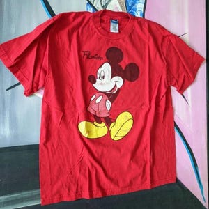 Vintage Mickey Mouse T Shirt (XL) | RETRO 70s Florida Disney World
