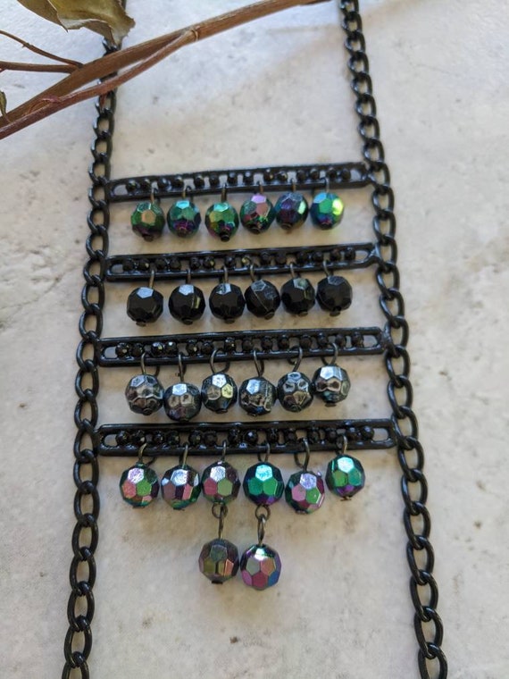 Chain Ladder Necklace | 1990s Avant Garde, Gothic… - image 8