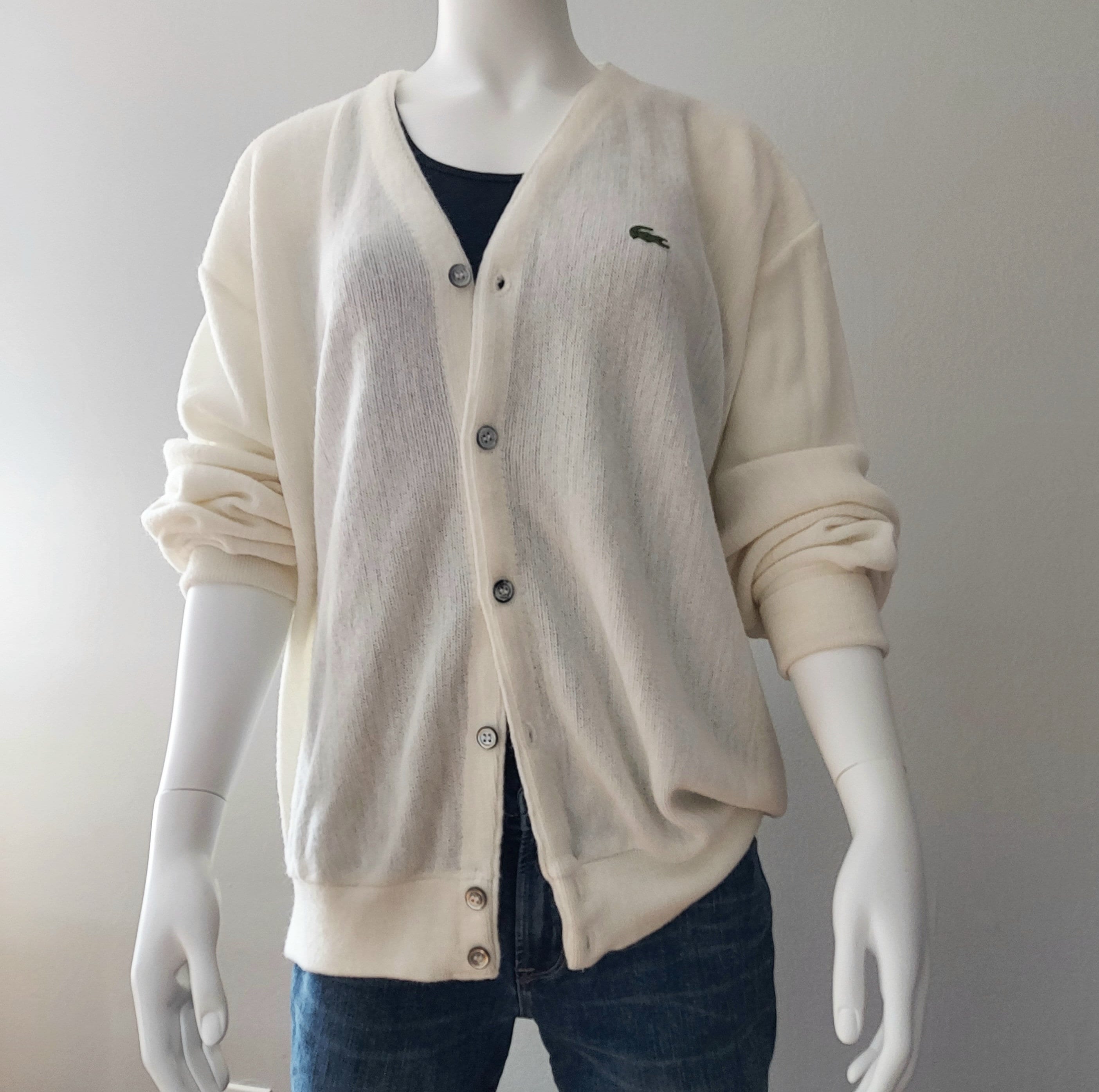 Lacoste Izod Cardigan - Etsy