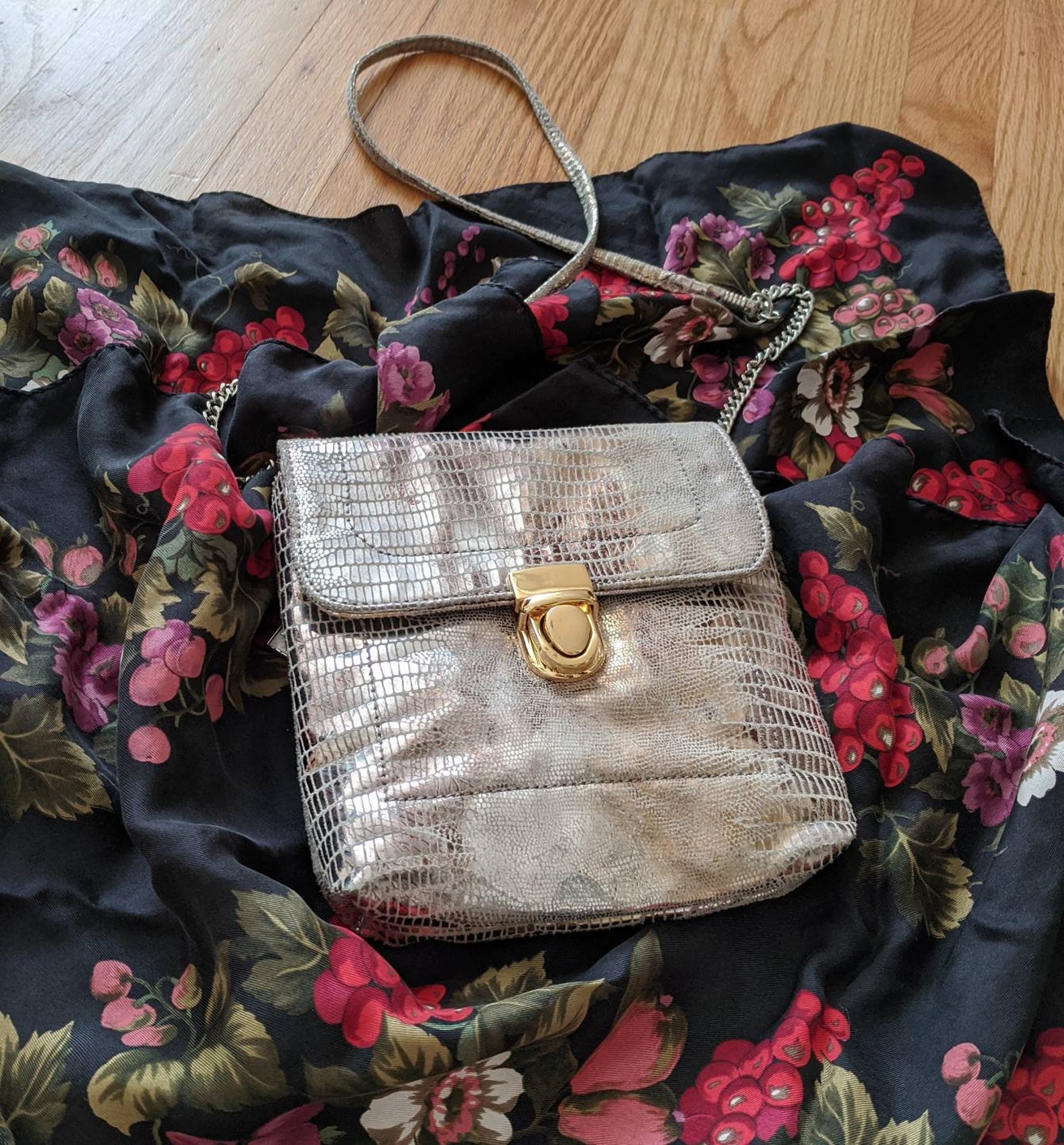 Swanky Mirror Bag / Leather Bags By Pinky Miami / DISCO Etsy